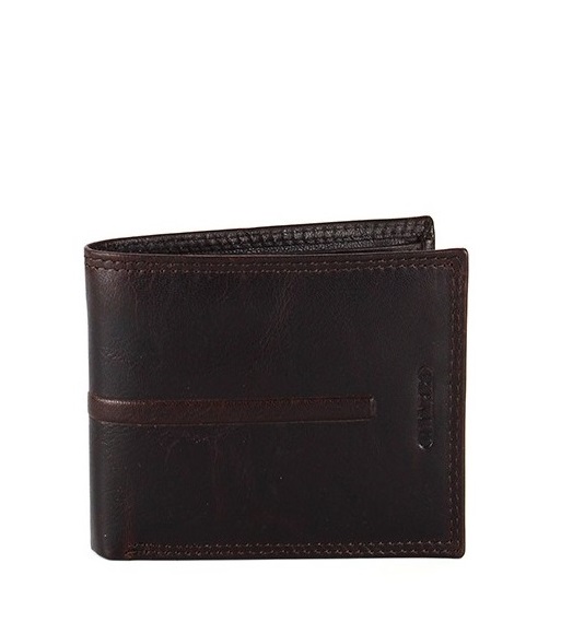 Hnedá kožená peňaženka Charro