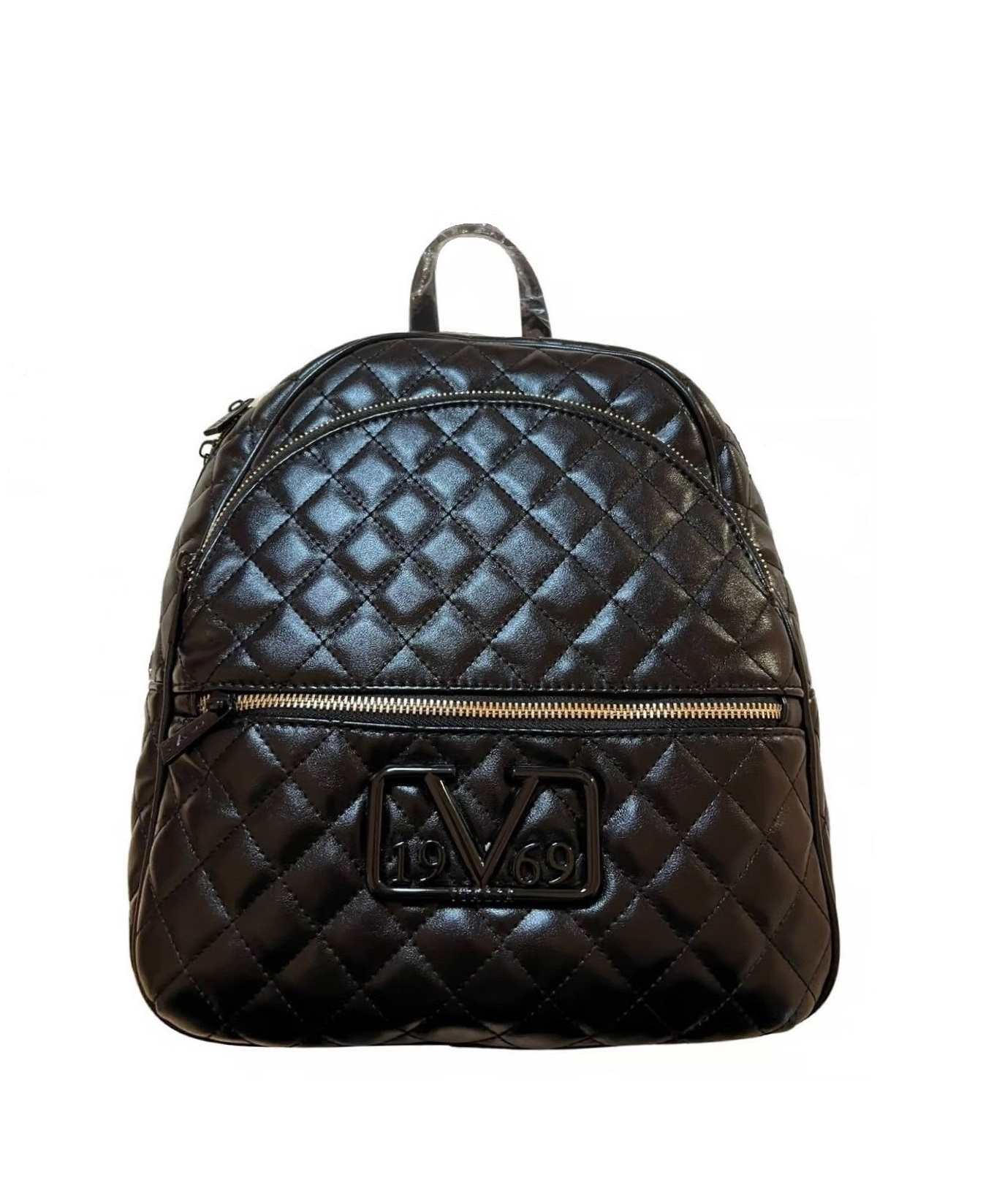 Dámsky čierny ruksak Sara 19V69 Italia BY VERSACE 1969 ABBIGLIAMENTO SPORT