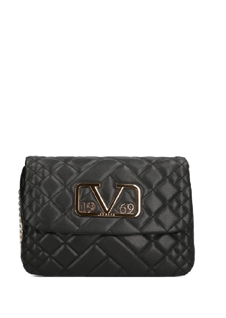 Čierna kabelka Viola Black / Gold 19V69 Italia 