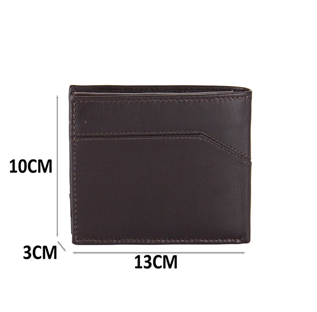 Hnedá kožená peňaženka Antonio Basile