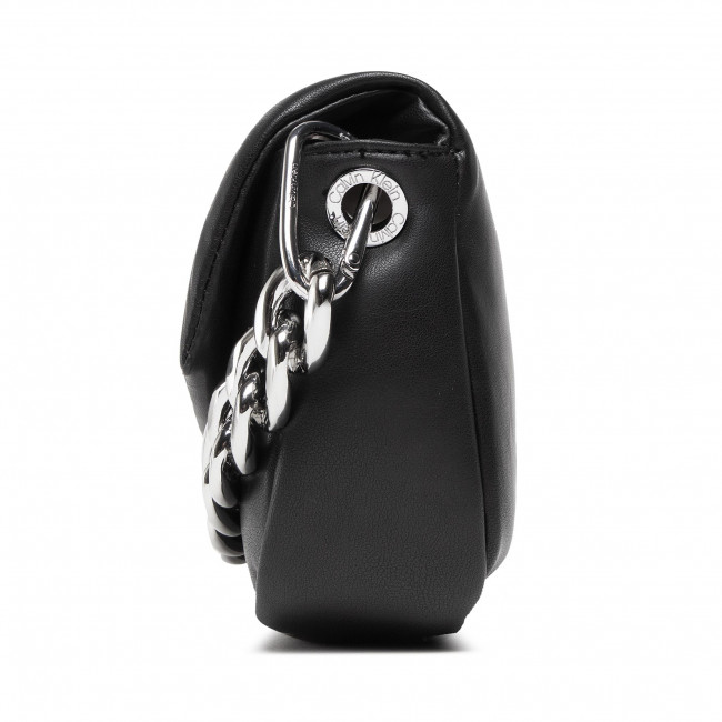 Kabelka Crossbody Calvin klein Puffed black
