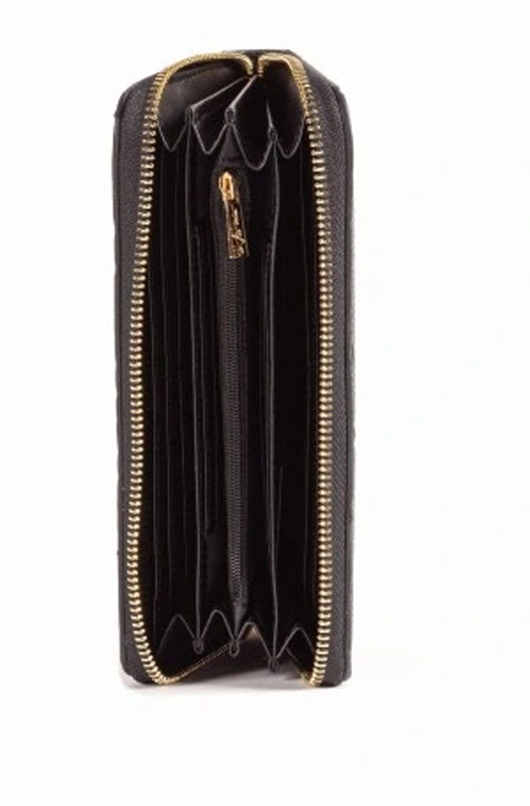 Dámska čierna peňaženka Candela Black - Gold 19V69 Italia