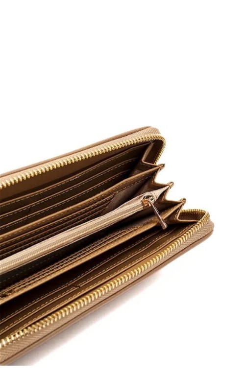 Dámska peňaženka Pilar Khaki - Gold 19V69 Italia