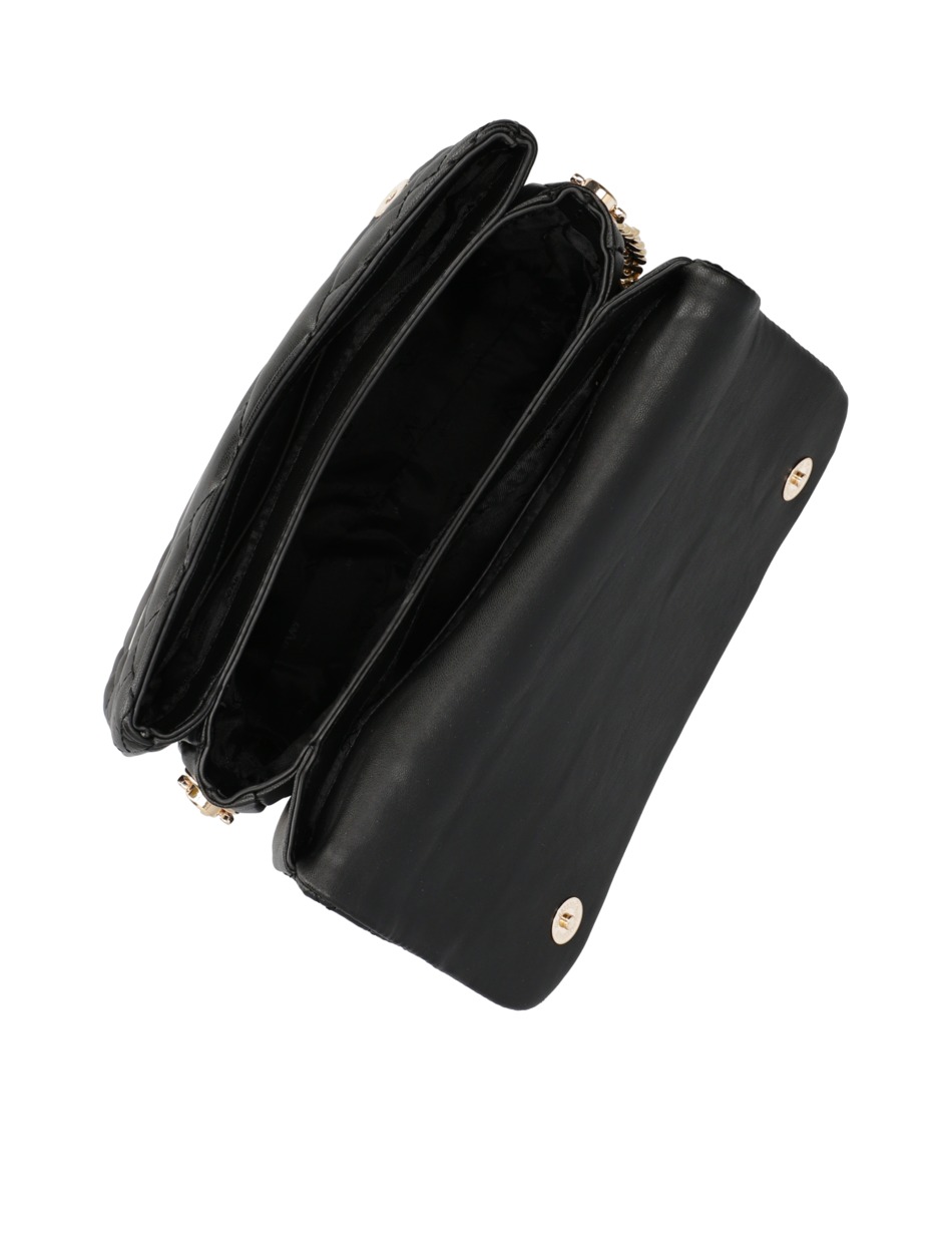 Čierna kabelka Viola Black / Gold 19V69 Italia 